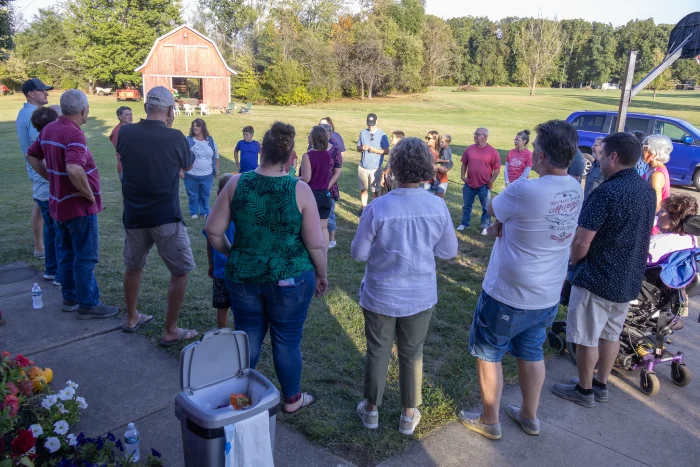 A group activity from last Fall Festival.