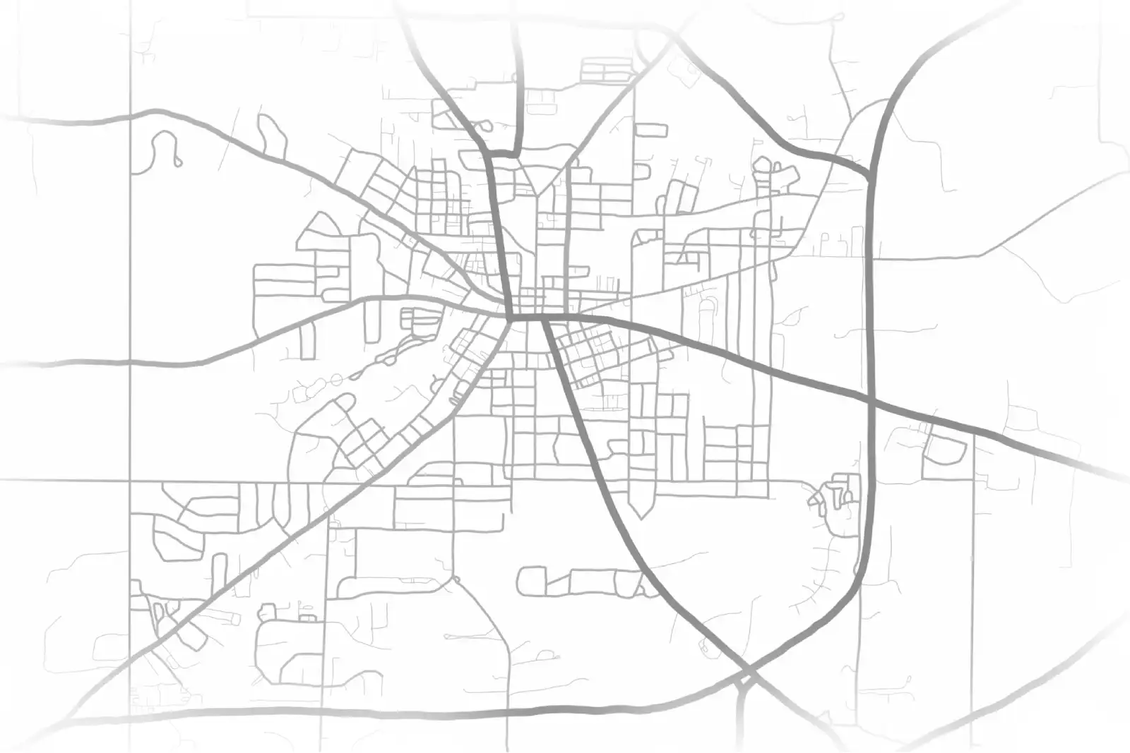 Map of Ashland
